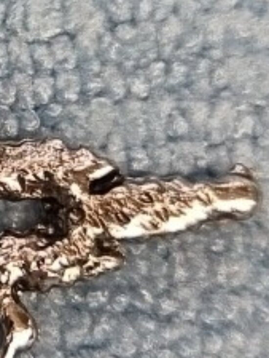 Large Auth Zuni Cross Pendant Chain Sterling Silver Turquoise Needlepoint - Picture 8 of 10